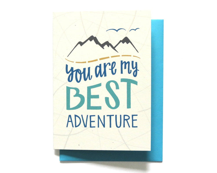 Love Card - You Are My Best Adventure