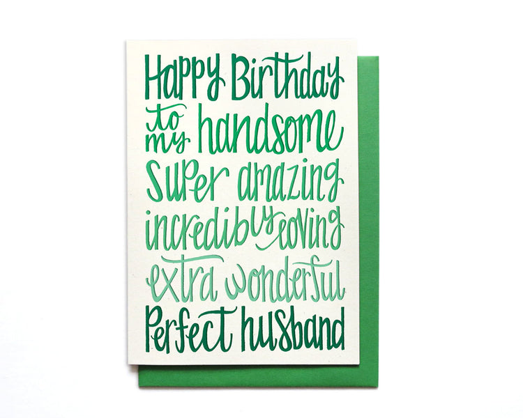 Birthday Card - Husband - BD28