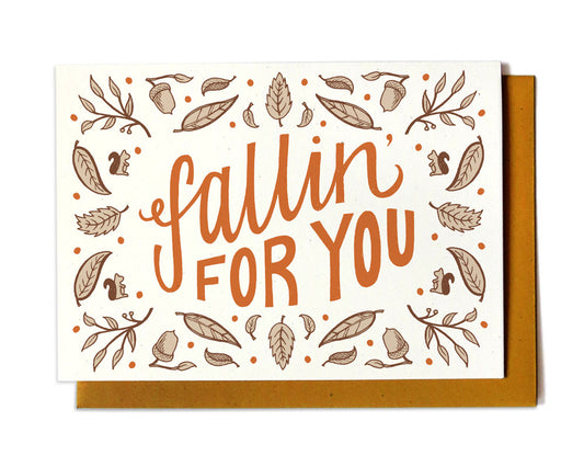 Autumn Card - Fallin' For You - AT3