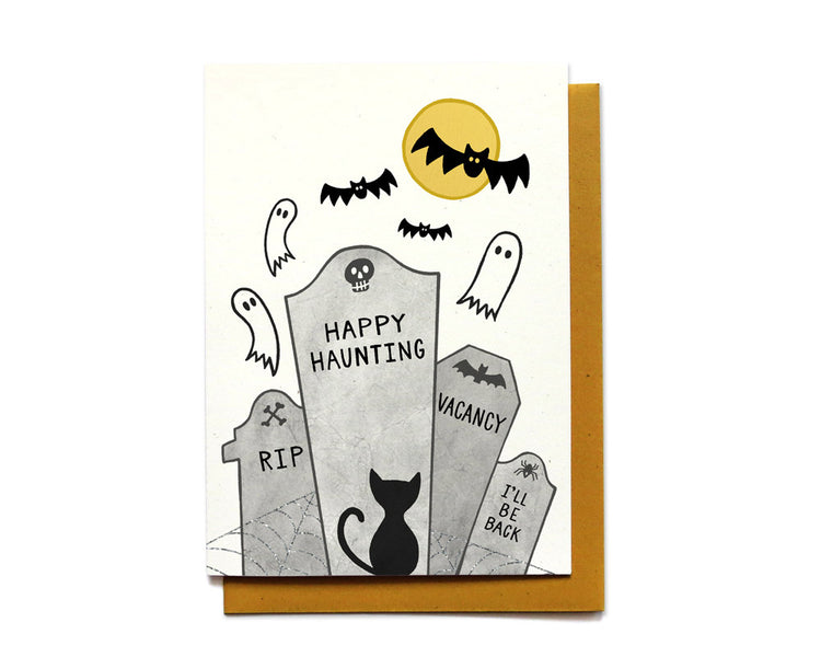 Halloween Card - Graveyard - HW2