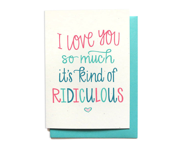 Love Card - Ridiculous - LV26