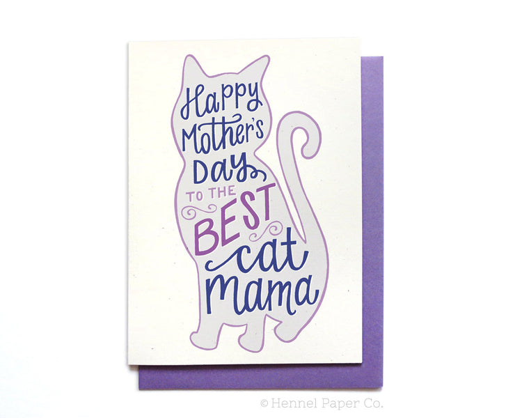 Mother's Day Card - Cat Mom - MD15