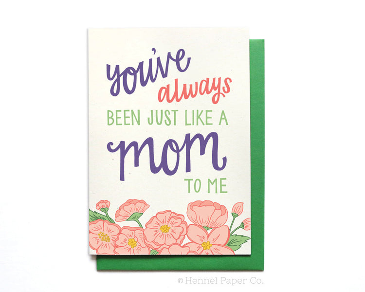 Birthday Card - Just like a mom to me - MD3
