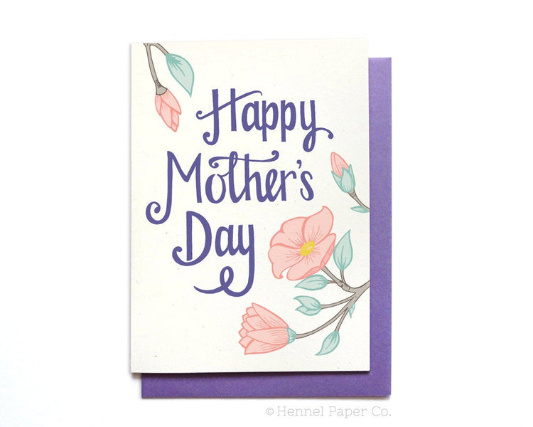 Mother's Day Card - Dogwood Flowers - MD9