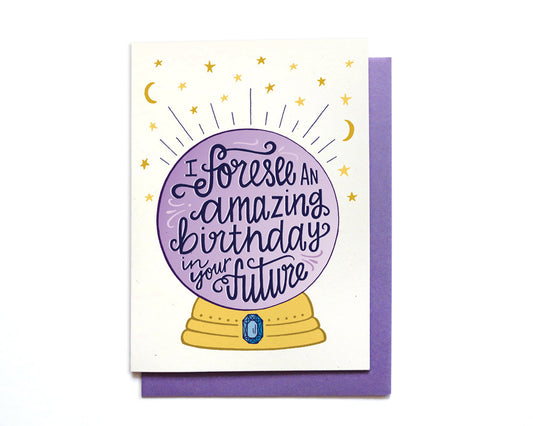 Birthday Card - Crystal Ball - BD9