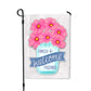 Garden Flag - Welcome Mason Jar