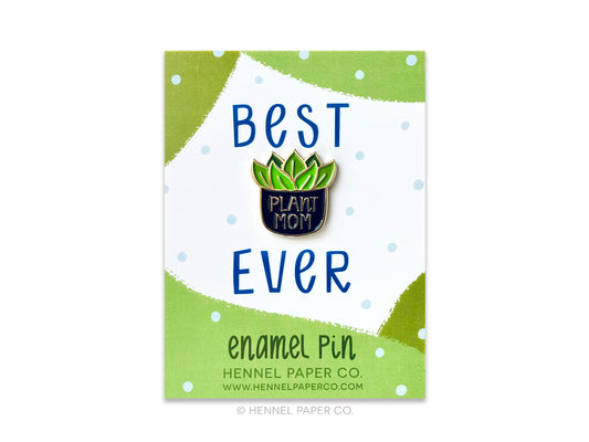 Enamel Pin - Plant Mom