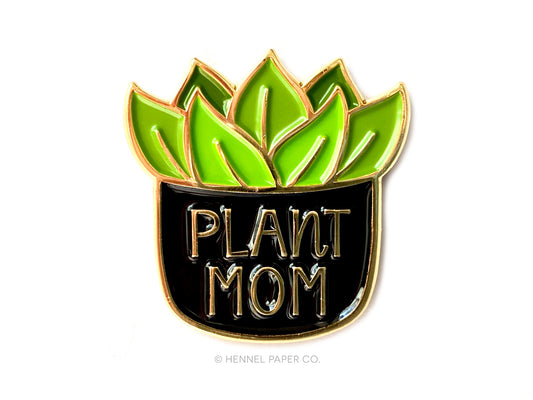 Enamel Pin - Plant Mom