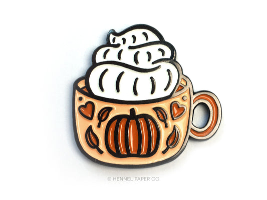 Enamel Pin - Pumpkin Spice Latte