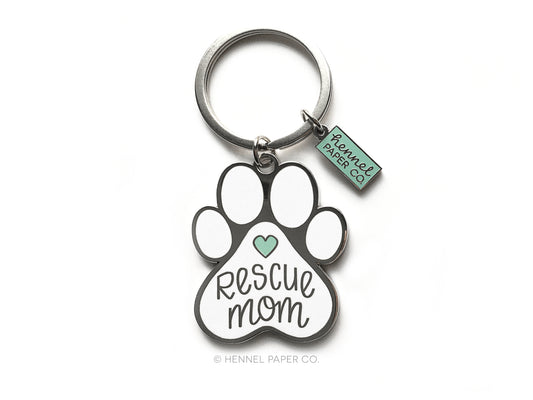 Keychain - Rescue Mom