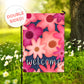 Garden Flag - Welcome Flowers
