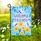 Garden Flag - Welcome Friends