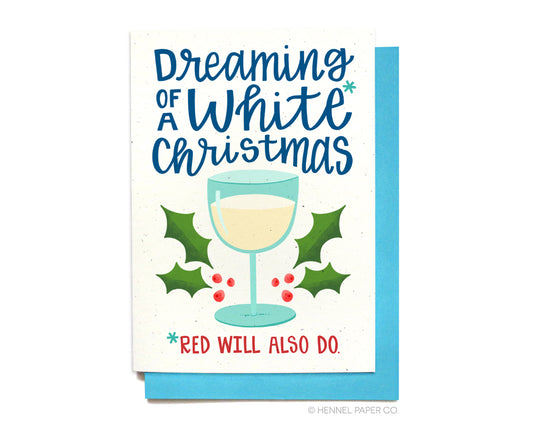 Holiday Card - White Wine  - XM12